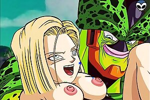 DBZ- Android Barely legal and Box Pornography