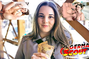 GERMAN SCOUT - CURVY SCHOOLGIRL PICKUP AND Pound FOR CASH