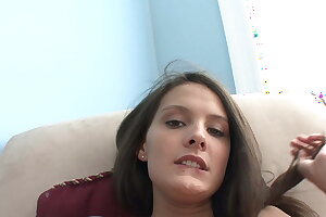 Sexy and Hot Schoolgirl masturbates