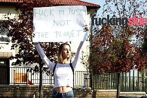 Fuck my Pussy, Not the Planet!